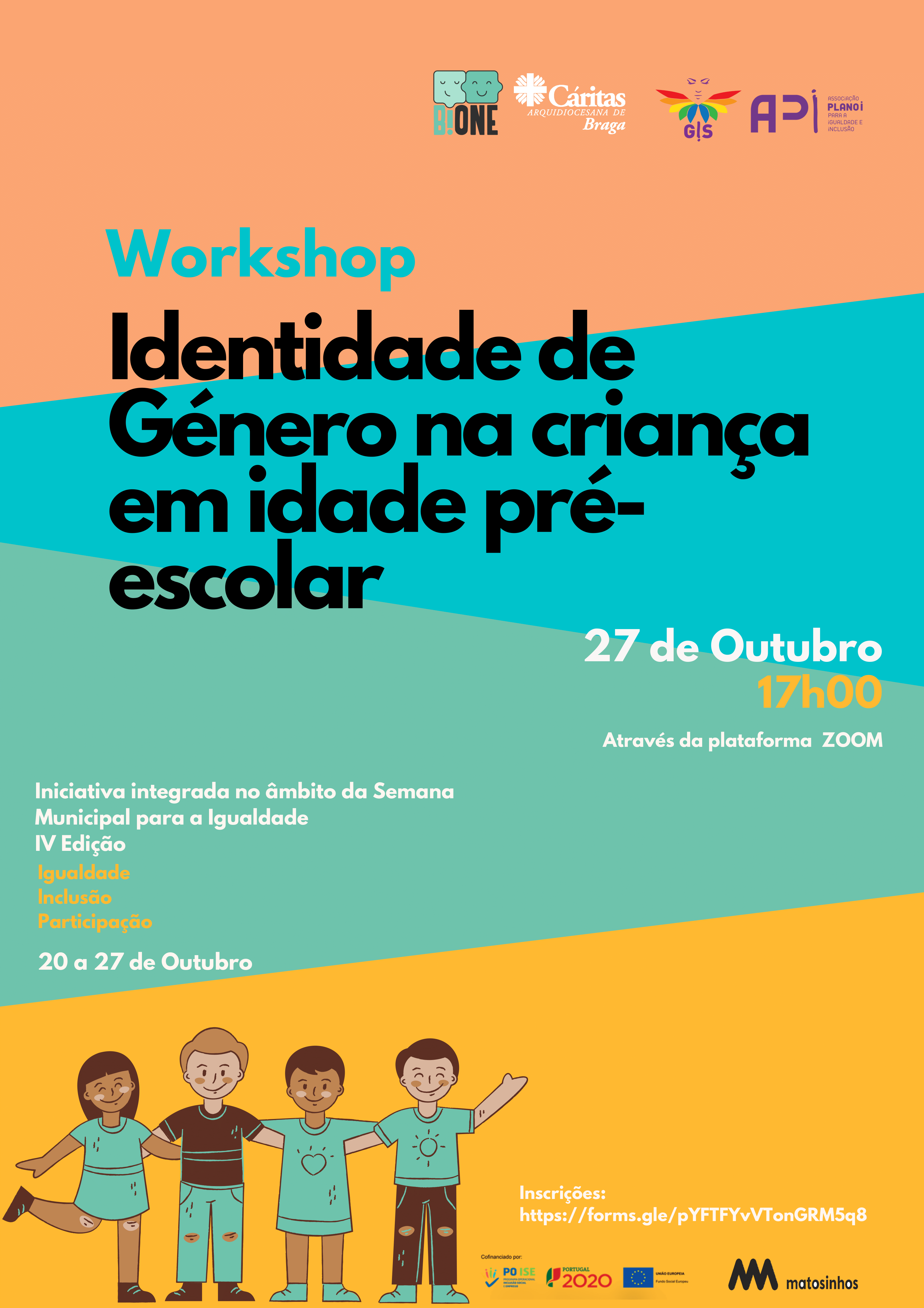 Workshop Identidade De Género Na Criança Em Idade Pré Escolar Cáritas Arquidiocesana De Braga 8716